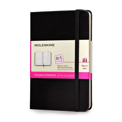 Moleskine MM802 - Cuaderno con viñetas (tamaño bolsillo), color negro