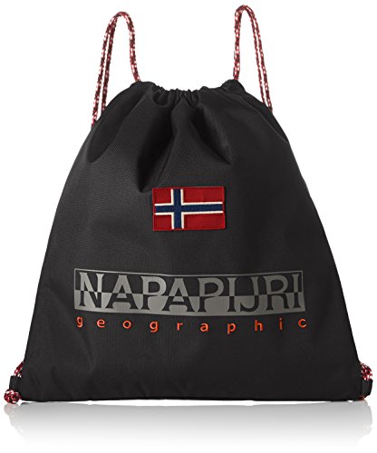 Napapijri N0YFLJ - Mochila Unisex para adulto, color Negro (Black 041), 39x43x1 cm (B x H x T)