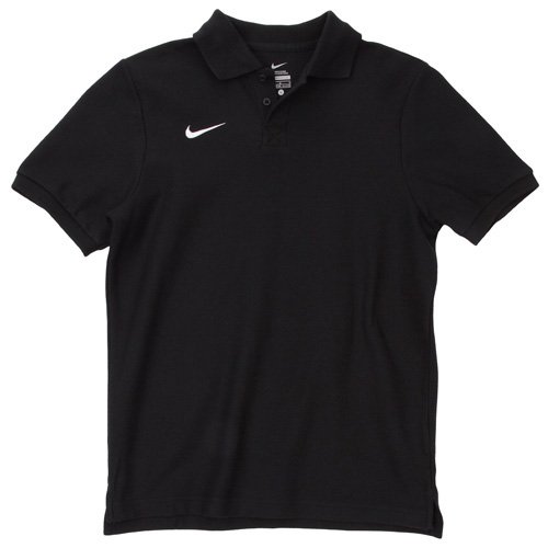 NIKE TS Boys Core Polo, Niños, Blanco Negro, M