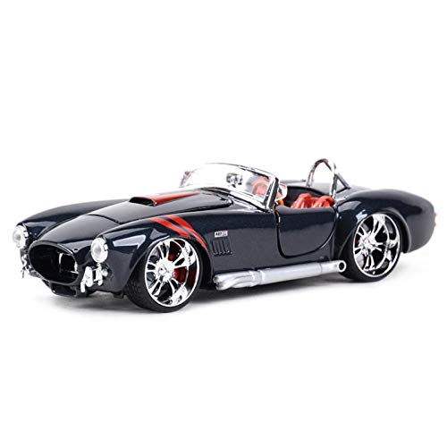 para Shelby Cobra 427 1965 1:24 Coche Clásico Estado Vehículos Modelo Coleccionable Juguetes para Automóviles Miniaturas Coche