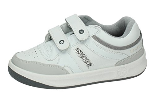 Paredes Velcro Blanco Deportivo Estrella Trabajo, Comodidad, Plantilla momery Foam, Seguridad, Cordones, 45 EU