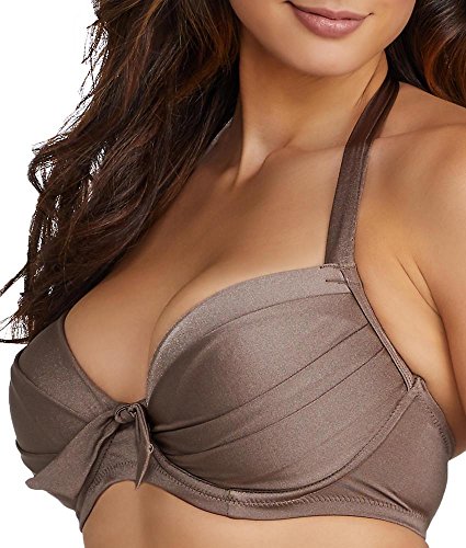 Pour Moi 1128 Azure, Parte de Arriba de Bikini Para Mujer, Grey (Stardust), 30 Inches (talla Del Fabricante: 30g)