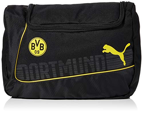 Puma BVB Evopower - Neceser, Unisex, Kulturbeutel BVB Evopower Wash Bag, Amarillo/Negro, UA