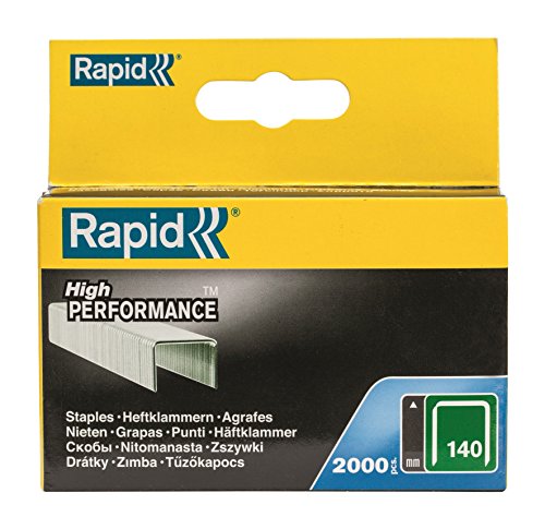 Rapid 11908131 Grapas, 140/8mm, Set de 2000 Piezas