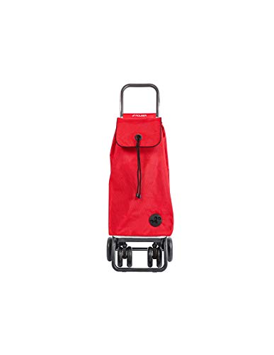 Rolser Carro I-MAX MF 4 Ruedas 2 Giratorias Plegable - Rojo