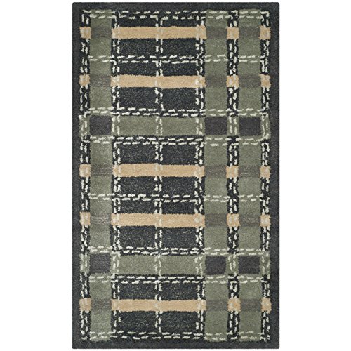 Safavieh MSR3613D Martha Stewart Collection - Alfombra de lana y viscosa