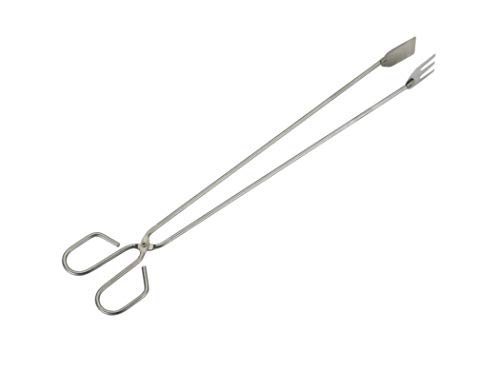 Sauvic 04470 Pinza Barbacoa 18/8 DE 55 CM, Acero inoxidable, 55.00x10.00x3.50 cm