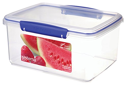 Sistema Klip It, Contenedor para Alimentos, 3 Litros, plastico BPA Free