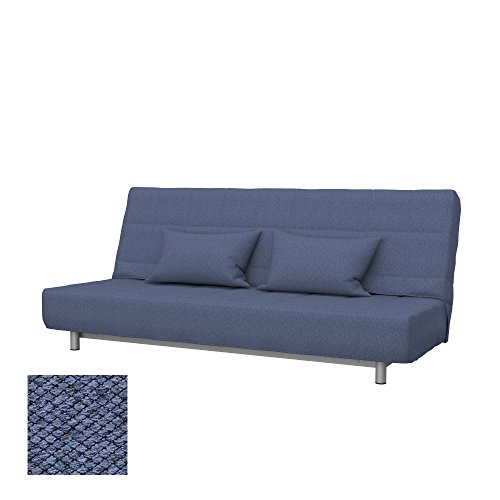 Soferia - IKEA BEDDINGE Funda para sofá Cama de 3 plazas, Nordic Denim