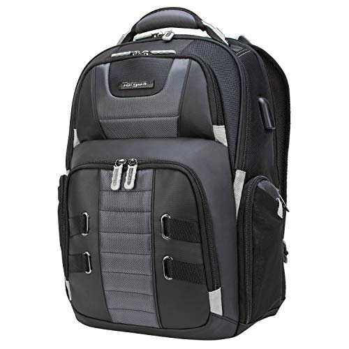 Targus TSB957GL Mochila para portátil de 15,6-17,3" DrifterTrek de Targus con Puerto de Paso USB - Negro