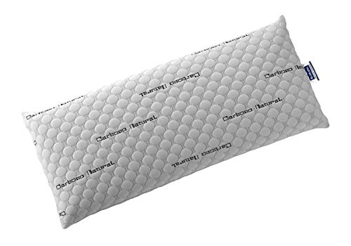 Todocama - Almohada viscoelástica Carbono con Copos 100% viscoelásticos. Tejido Strech de Carbono. Firmeza Media - Alta. (Todas Las Medidas Disponibles) (80 cm)