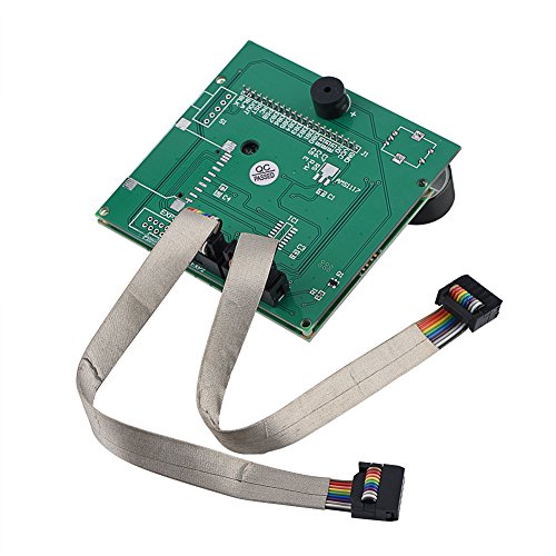 Tosuny Pantalla LCD CR10s, Pantalla de reemplazo del Controlador de Pantalla LCD con 2 Cables para Creality CR-10S Impresora 3D, Kit de Impresora 3D Accesorio para Creality CR-10S