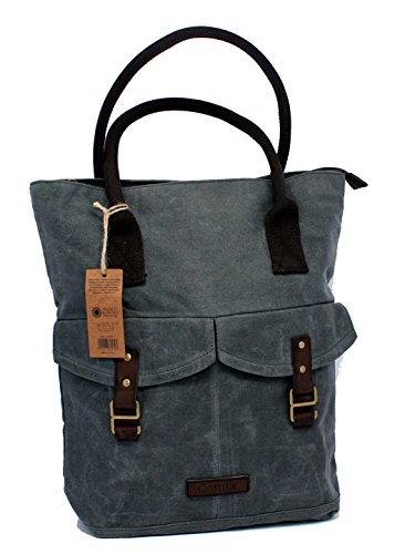 Trendy Bag - Bolso de color gris oscuro Adventure Comix