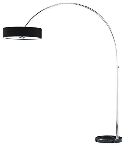 Trio Serie 4211 - Lámpara de pie para interior con 3 luces, E27, LED, 4 W, color negro