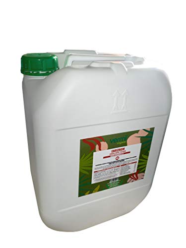 VERMIORGANIC Enrizhom Ecológico, 20L. Materia Orgánica Líquida. Enraíza, Nutre y Da Vigor a Las Plantas. Abono Orgánico con Alto Contenido en Nitrógeno, Potasio y Ácidos Húmicos (NK).