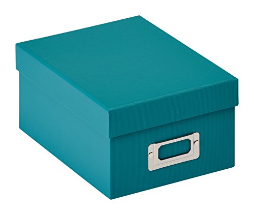 Walther Fun - Caja de Regalo para Fotos, Papel, Verde petróleo, 10 x 15 cm