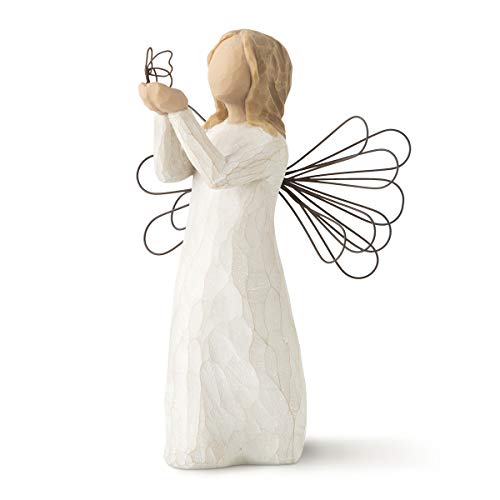 Willow Tree, Figura de ángel con mariposa, Enesco