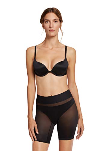 Wolford Sheer Touch Control Shorts - Mujer Negro, 40