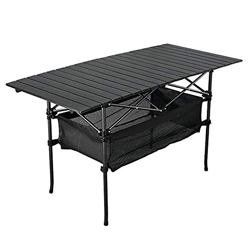 WZY® Mesa de Picnic Plegable Pequeña Mesa de Camping Plegable portátil Mesa de Comedor Plegable al Aire Libre sin instalación para Picnic, Playa, Exterior