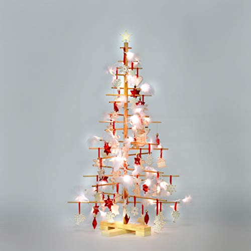 xmas3 SKU202 M 125 - Árbol de Navidad, Color Beige