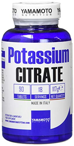 Yamamoto Nutrition Potassium Citrate Suplemento Potásico - 90 Tabletas