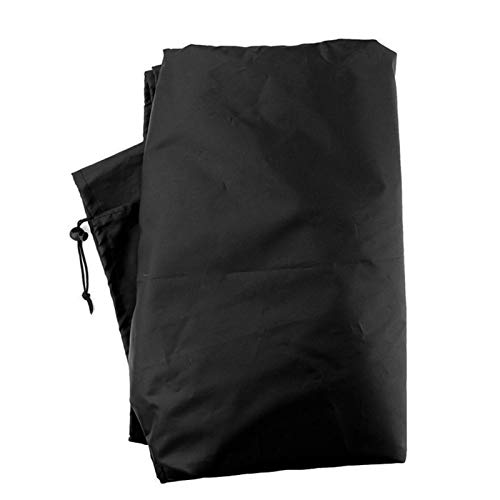 ZWYSL Cubiertas para Muebles De Jardín Cubo Redondo Protector Patio Exterior A Prueba De Polvo Impermeable Funda para Sofá De Jardín (Color : Negro, Size : 230x95cm)