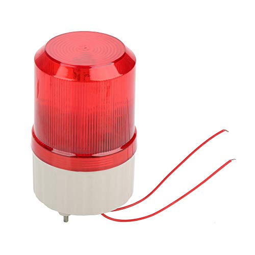 220V 2A Luces de advertencia LED rojas Sistema de alarma acústico óptico de emergencia LED Estroboscópico Luz giratoria