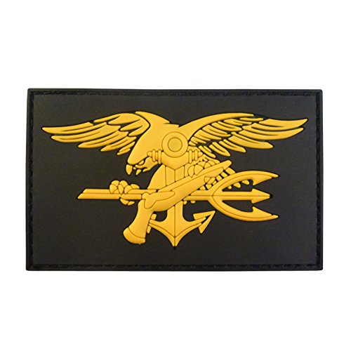 2AFTER1 US Navy Seals DEVGRU Insignia Morale NSWDG USSOCOM PVC 3D Hook-and-Loop Patch