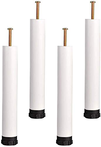 4 Patas De Muebles Ajustables De 22 mm, Marco De Cama Roscado, Soporte De Cama CilíNdrico, Pies De Apoyo Para Muebles, Pies De Soporte De Cama, Accesorios De Marco De Cama, No DañAn El Piso, Fuerte