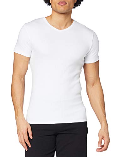 Abanderado Termal Camiseta térmica, Blanco, 56/XL para Hombre