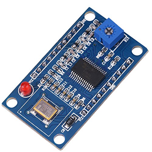 AD9850 Módulo Generador de Señal 0-40MHz Función Generador de Señal de 2 Ondas Sinusoidales y 2 Salidas de Onda Cuadrada Adopta un Oscilador de Cristal de 125MHz