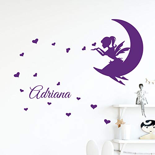 Ambiance Sticker KC3504+col-inc-alfa004 Pegatinas de Pared, Vinyl, Modelo 1, 60x25cm + 30x20cm