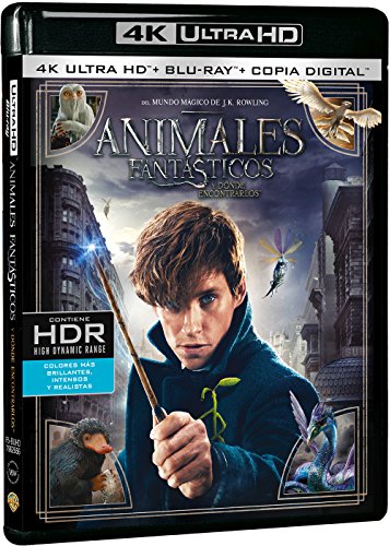 Animales Fantásticos Y Dónde Encontrarlos 4k Uhd [Blu-ray]