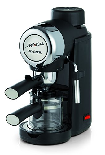 Ariete 1340 Mokita - Cafetera espresso, color negro