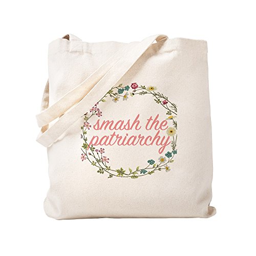 CafePress Smash The Patriarcy Bolsa de lona natural, reutilizable