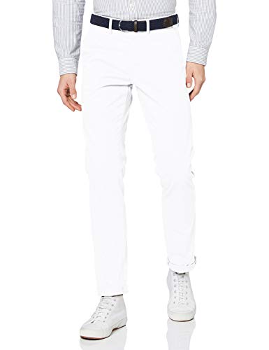 Celio Pobelt Pantalones, Blanco (Blanc Blanc), 40W/34L (Talla del Fabricante:50) para Hombre