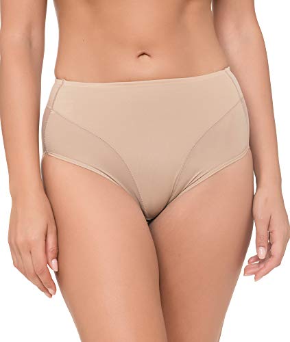 Channo Braguitas Midi Efecto Faja. Modelo Transparente Que no Marca. con Efecto Tanga Pack de 3 Bragas (Pack A, M)