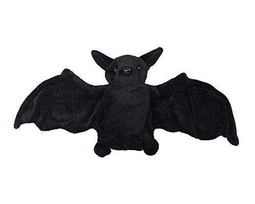 cineals Peluche de murciélago en negro, aprox. 38 cm de envergadura.