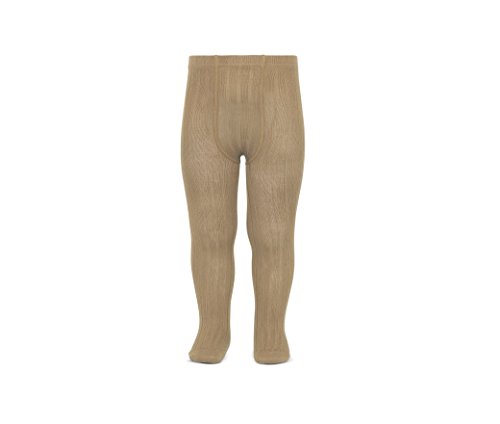 Condor Canalé Medias, Beige (Camel), 56 (Tamaño del fabricante:000) para Bebés