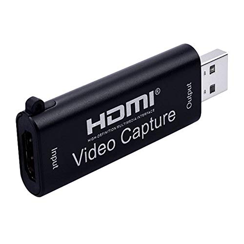 DANQI Mini 4K 1080P Hdmi a USB 2.0 Usb2.0 Tarjeta de captura de vídeo para PC, Youtube Obs Dvd transmisión en vivo