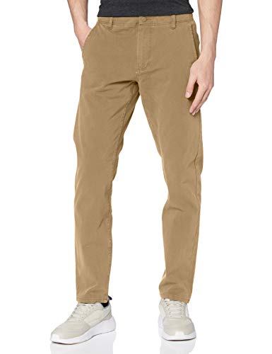 Dockers Smart 360 Flex Alpha Slim Pantalones, Marrón (New British Khaki 0000), 34W / 34L para Hombre