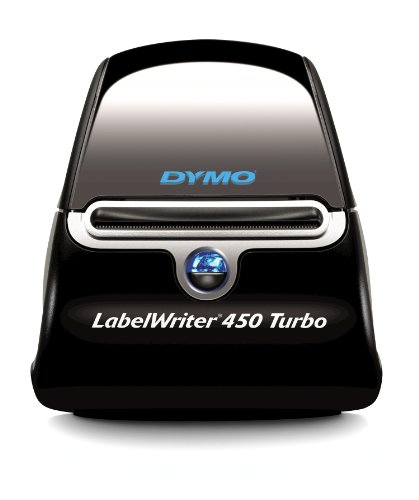 DYMO LabelWriter 450 Turbo - Impresora de etiquetas (600 x 300 DPI, Térmica directa, 71 Ipm, USB 2.0, De serie, 127 mm, 187 mm) (importado)