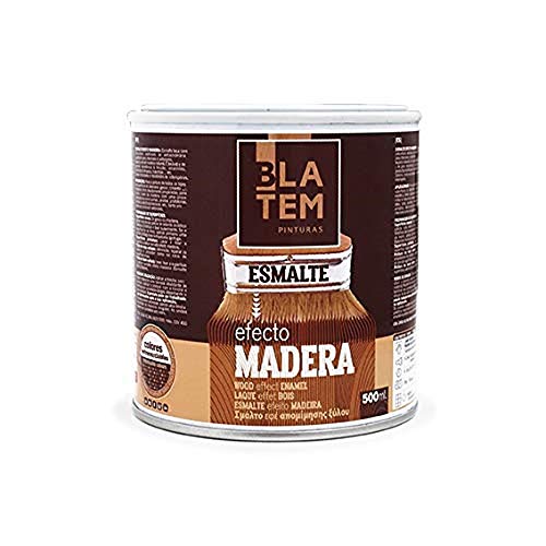 ESMALTE BLATEM EFECTO MADERA EMBERO 500ML