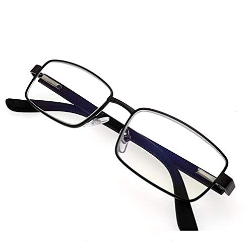 gafas Especiales para Ancianos, Lectura Anti-luz Azul, Lectura cuadradas, Lectura de Alta definición de Moda, Lectura Disponibles para Hombres y Mujeres