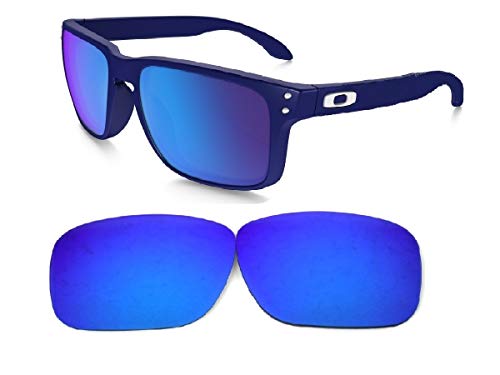 Galaxy Lentes de Repuesto para Oakley Holbrook Color Azul Polarizado, Azul, Estándar