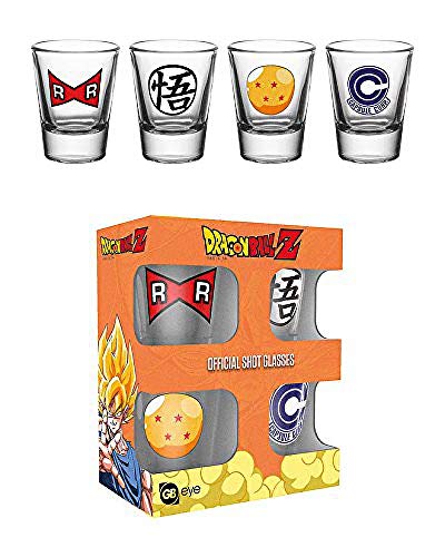 GB Eye LTD, Dragon Ball Z, Mix, Vasos de chupito 20 ml