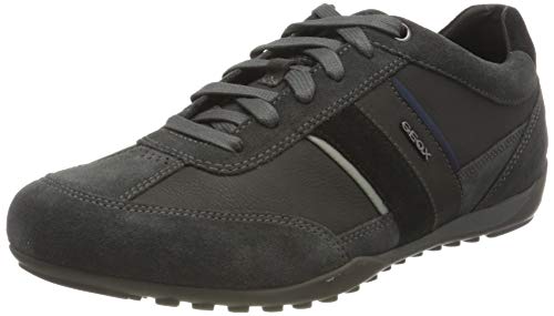 GEOX U WELLS C ANTHRACITE Men's Trainers Low-Top Trainers size 42(EU)