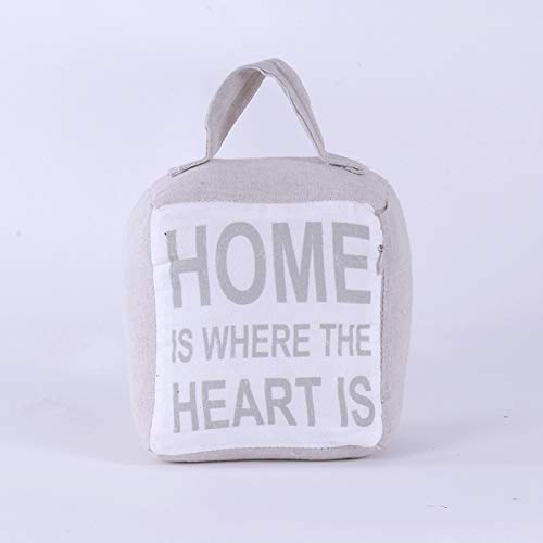 Homevibes Sujeta Puerta Decorativo Peso 1 kg Diferentes Modelos con Frases Ideales para Decoracion (Home)