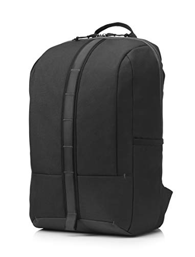 HP Commuter - Mochila para portátiles y netbooks (Monótono, Unisex, 15.6"), Negro