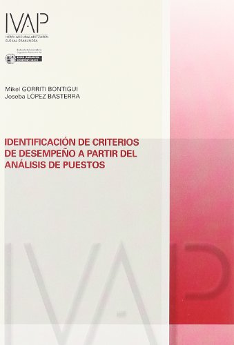 Identificacion de criterios de desempeño a partir del analisis de (Denetik I.V.A.P.)